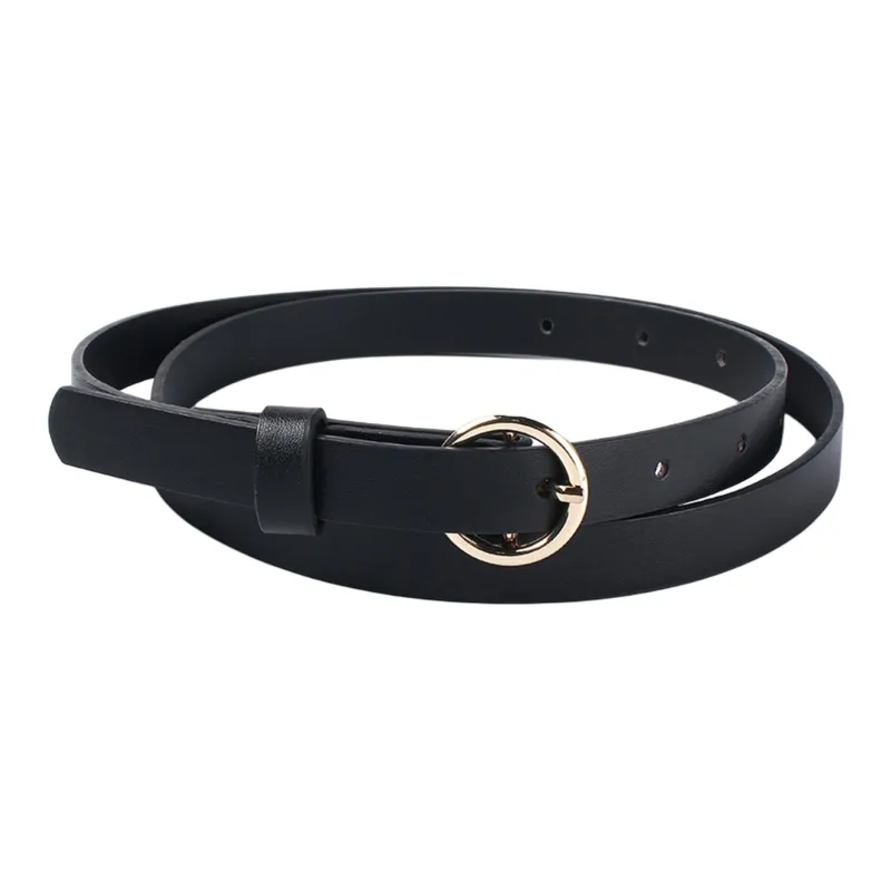 JEANSWEST PU Leather Belts Women's 1.5CM-0