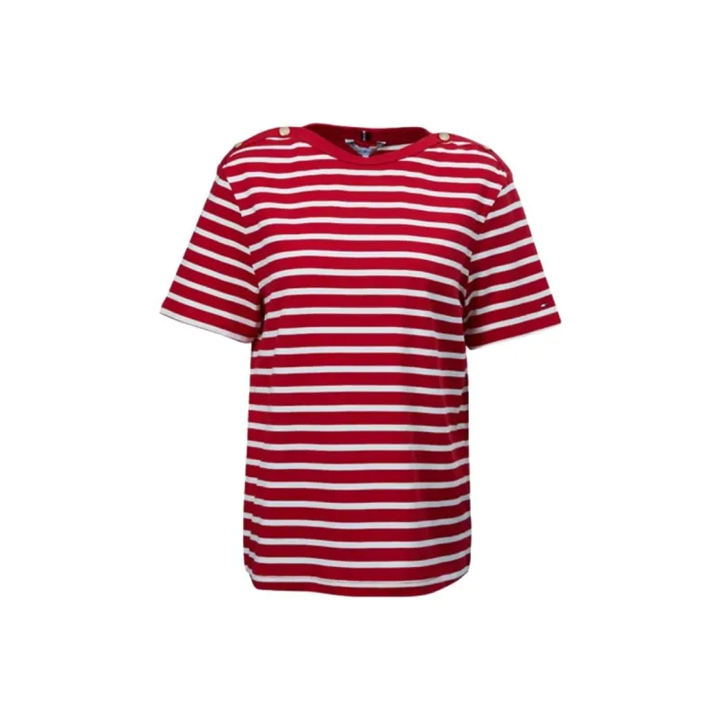 Tommy Hilfiger T Shirt Women's Red-0