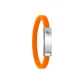 Silver buckle orange