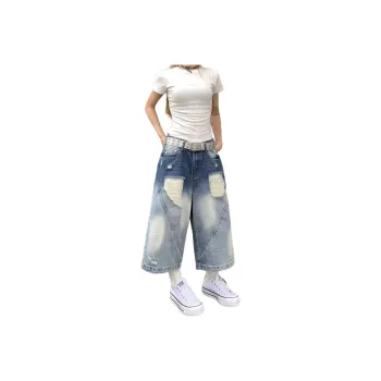 CORNILOT Denim Shorts Unisex Blue