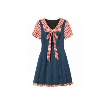 Udon House Short Sleeved Dress Women's