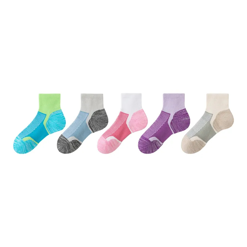 H YXIANG Ankle Socks Women's 5 Pack-0