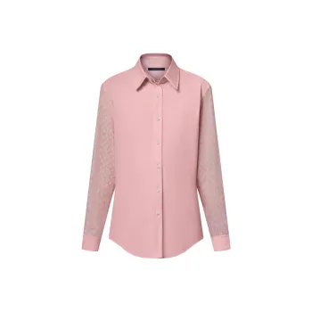 LOUIS VUITTON SS25 Shirt Women's Pearl Pink