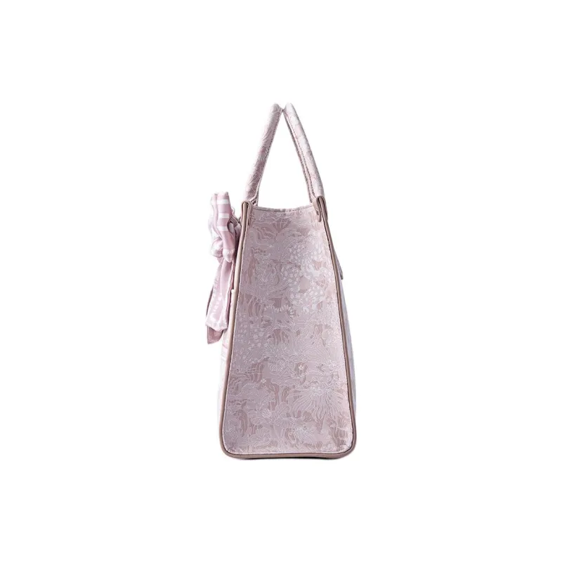 FION Clever Brocade Series Fabric One Shoulder Handbag Tubas Women's Multicolor-8