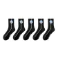 5 Pack Black