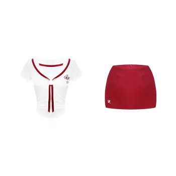 Udon House Two Piece Skirt Sets Women's
