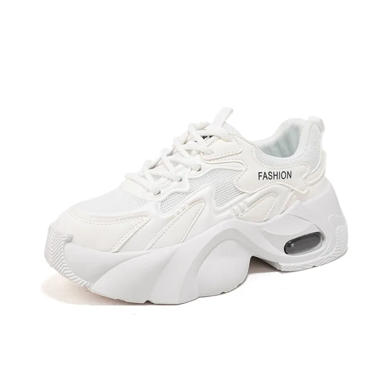 Gai Renpu Slip Resistant, Abrasion Resistant, Breathable Low Top Chunky Sneakers Women's-1