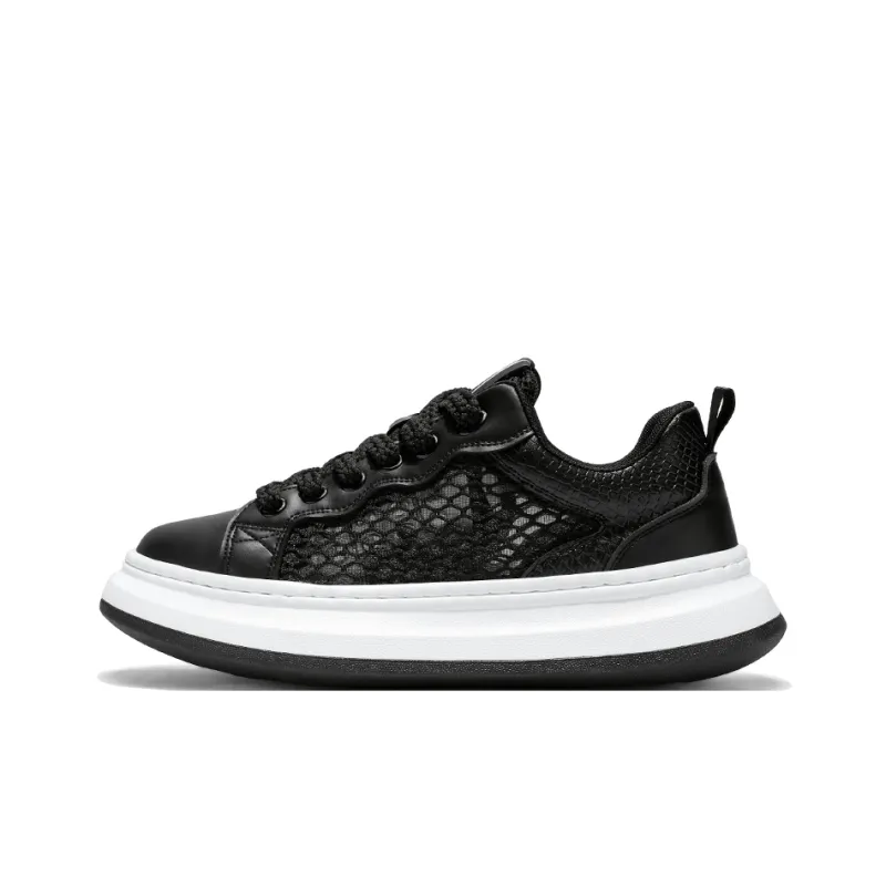 OUGLEMEN Wrapping, Wear Resistant And Non Slip Low Top Casual Shoes Men's Box-10