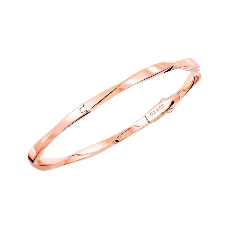 Graff 18K Gold Bangles Unisex Multicolor-2