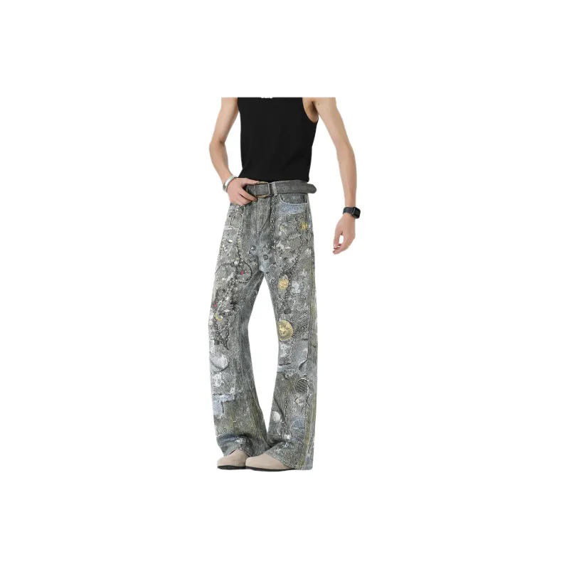 FOREVER 21 Jeans Unisex Gray-0