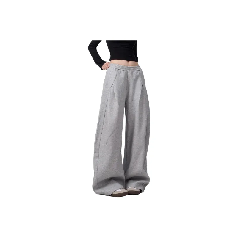 A02 Casual Pants Unisex Gray-0