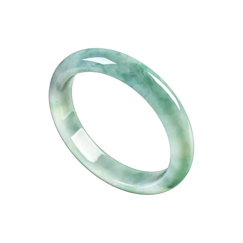 PUPAN Ice Glutinous Jadeite Bangles Women's-0