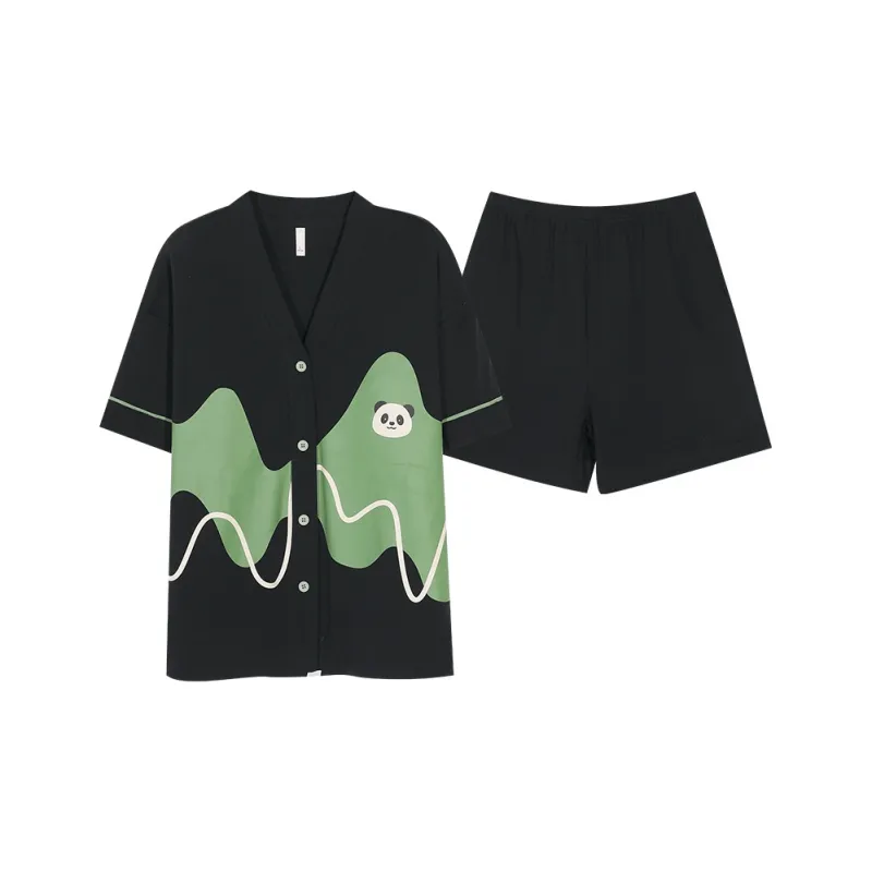 Vine Color Women's Pajama Sets-0