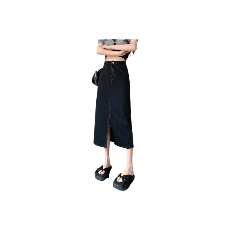 GOSO Denim Long Skirts Women's-0