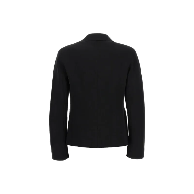 MaxMara Studio Business Suit Coat Women's Black-1