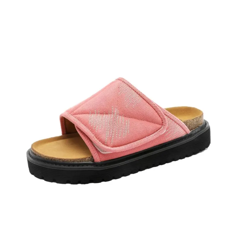 BARDILEV Slide Slippers Unisex Black/Blue/Pink-11