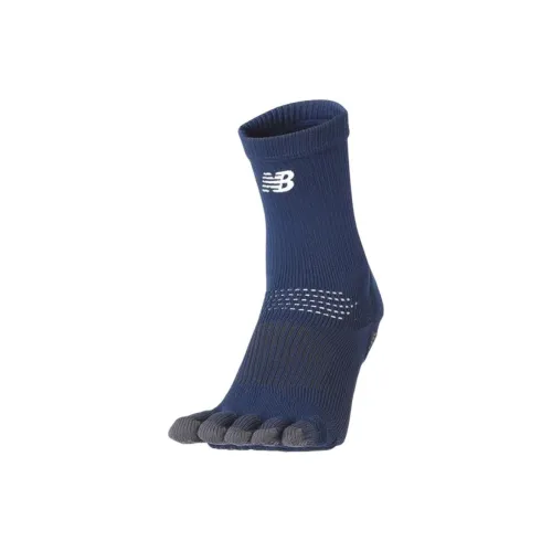 New Balance Mid Calf Socks Men's 1 Pack Marine Blue