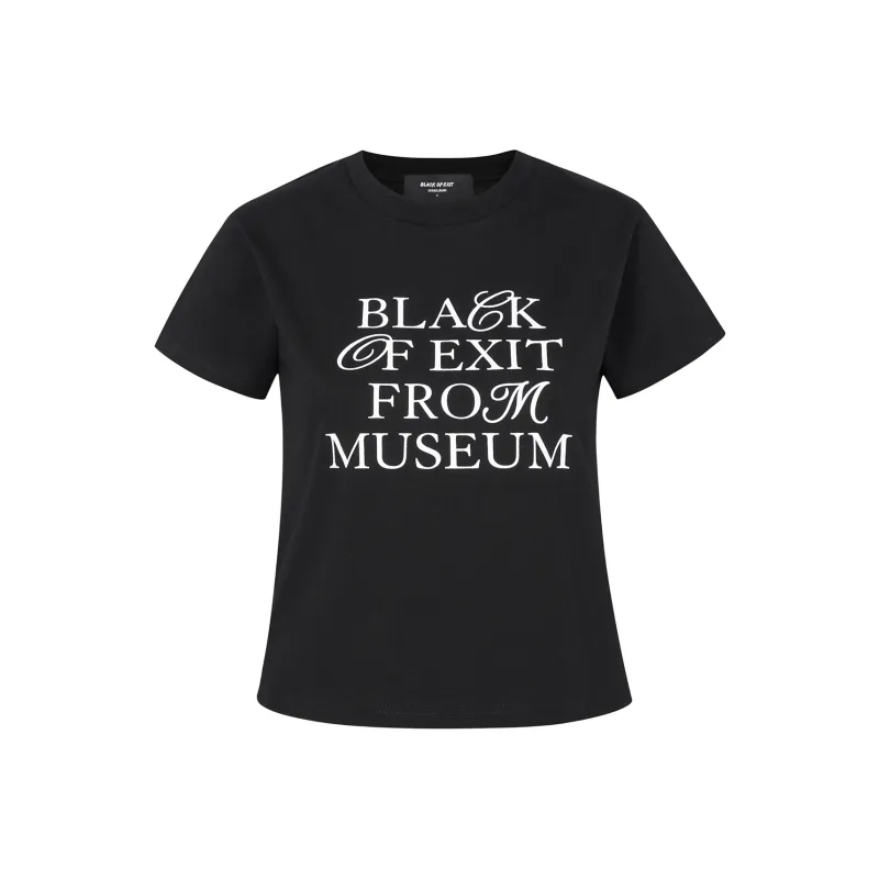 BLACK OF EXIT T Shirts Unisex-4