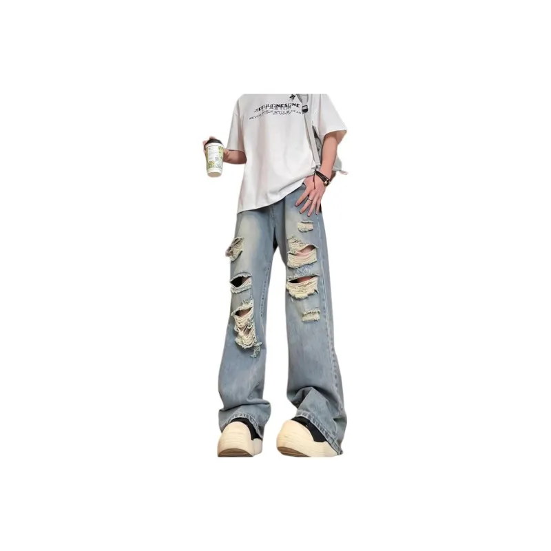 DABAISHA Jeans Unisex Blue-0