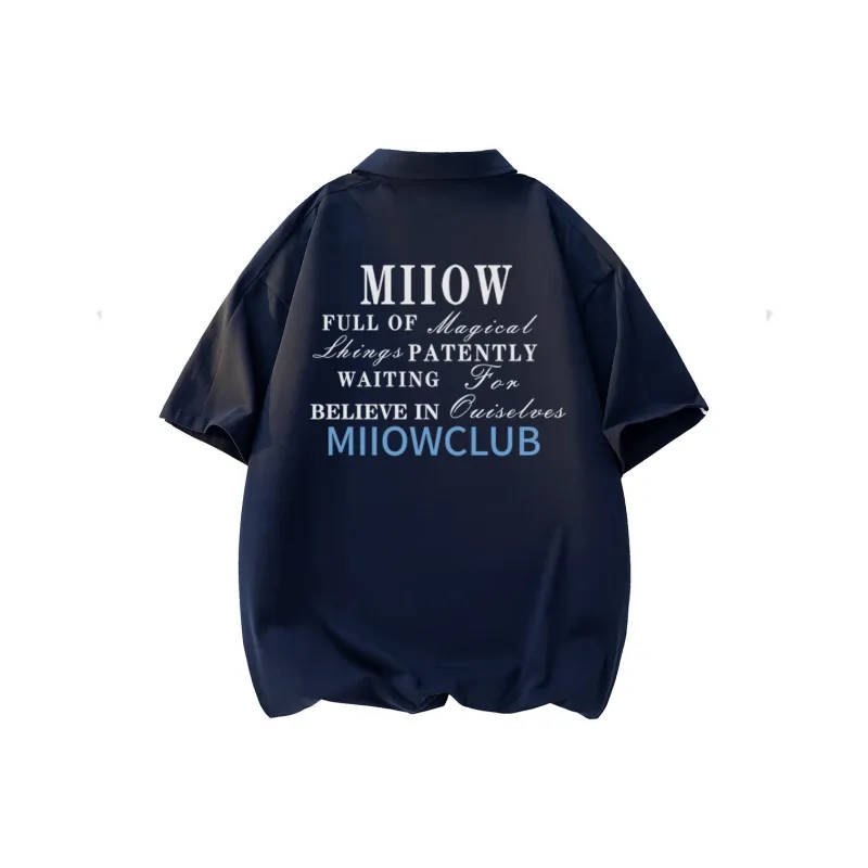 MIIOW Trendy Party Collection Cooling Summer Collection Polo Shirt Unisex-4