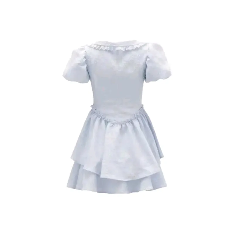 PZGE Short Sleeved Dress Women's-5