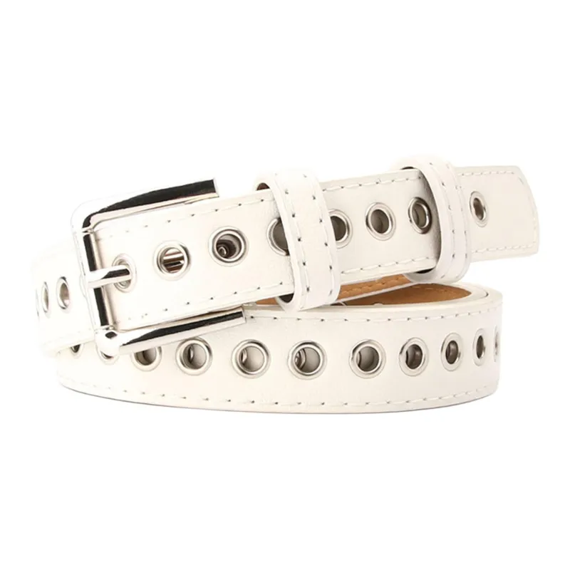 JEANSWEST PU Leather Belts Women's 2.3CM-3