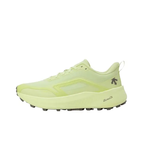 DESCENTE Flyridge Anti Slip Wear Resistant Low Top Casual Running Shoes Unisex Green