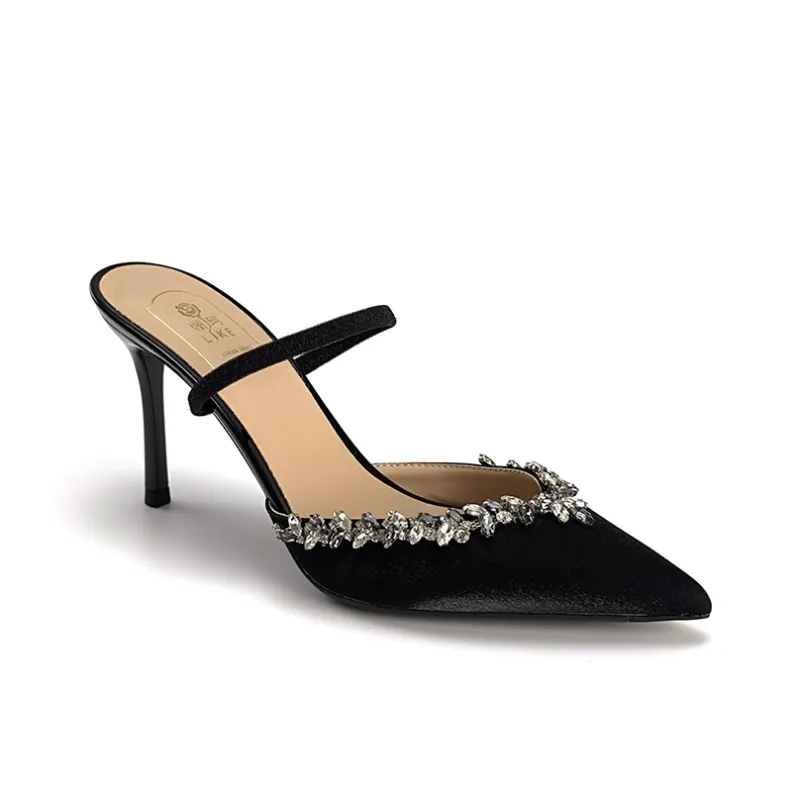 Li Ke Slip Resistant Closed Toe Slippers Women's-14