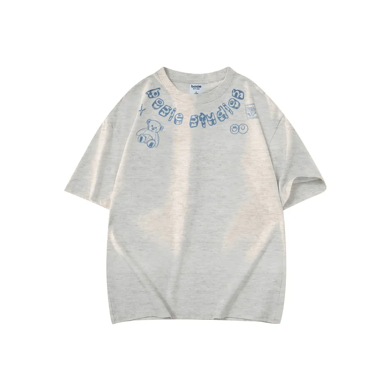 Bosieagender Short Sleeved T Shirts Unisex-6