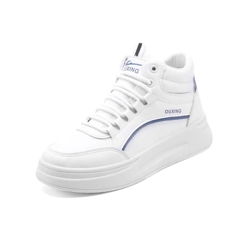 Gai Renpu Slip Resistant, Abrasion Resistant, Breathable High Top Casual Shoes Women's-1