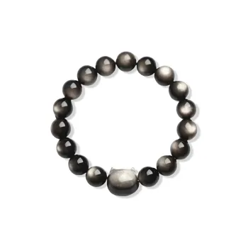 Memories Obsidian Bracelets Unisex