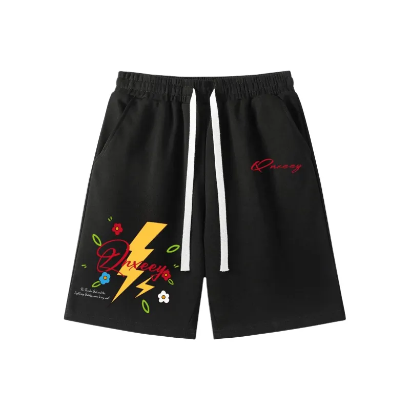 Qnxeey Casual Shorts Unisex-0