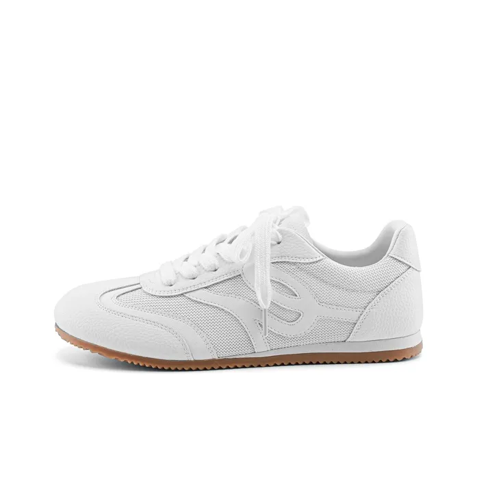 JOSINY Casual Shoes Women's Low Top White-1