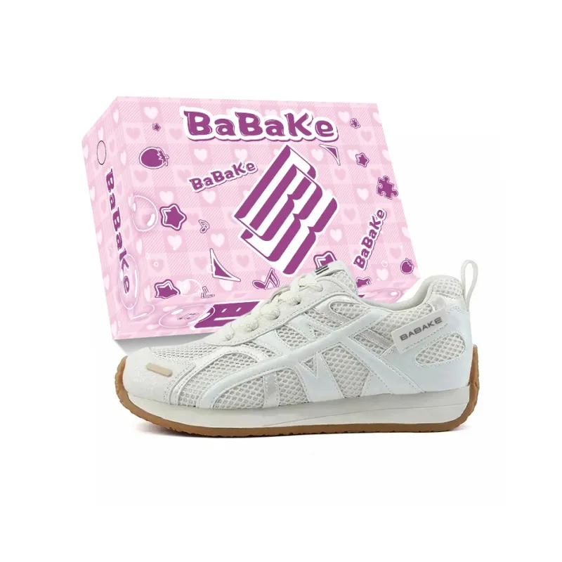 Babak Low Top Casual Shoes Women's White-6