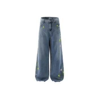 CUIBUJU Jeans Unisex Blue