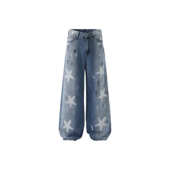 CUIBUJU Jeans Unisex Blue