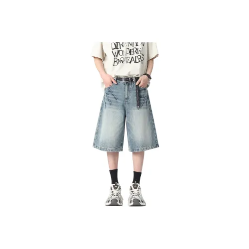 HONOR OF KINGS Denim Shorts Slogan Section Unisex