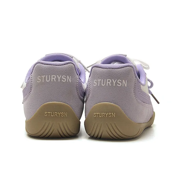 STUR YSN Abrasion Resistant Breathable Low Top Skateboard Shoes Women's Light Purple-3