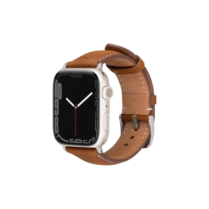 KVZUVUU Apple Compatibility Watch Band Leather-8