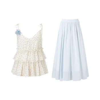 PZGE Two Piece Skirt Sets Women's