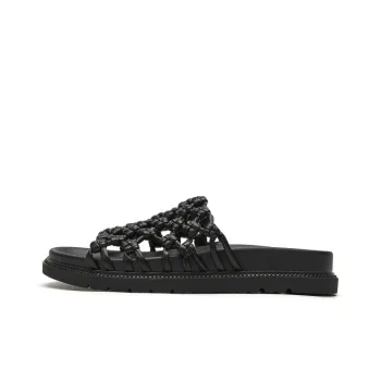 ST&SAT Rubber Sole Cut Out Quiet Slide Slippers Women's