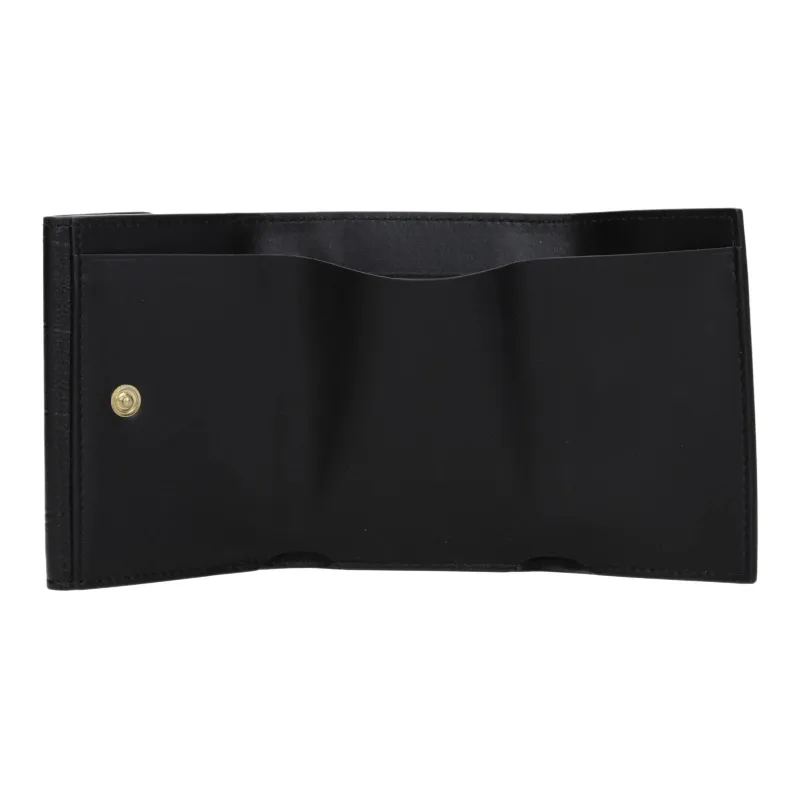 JIL SANDER Leather Wallet Women's Black-1