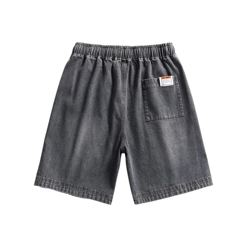 AKIN Denim Shorts Unisex-5