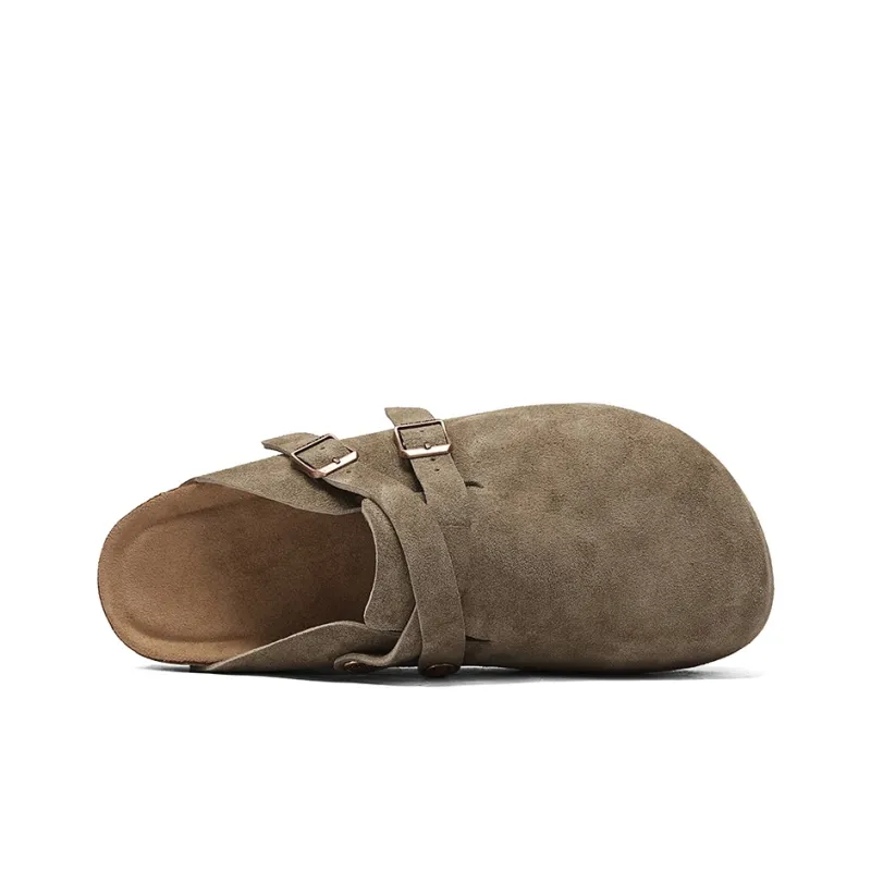 AMICNIEGD Slip Resistant Abrasion Resistant Closed Toe Slippers Unisex-4
