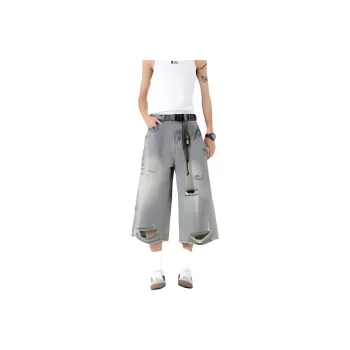 TONYBEAR Cargo Shorts Men Blue