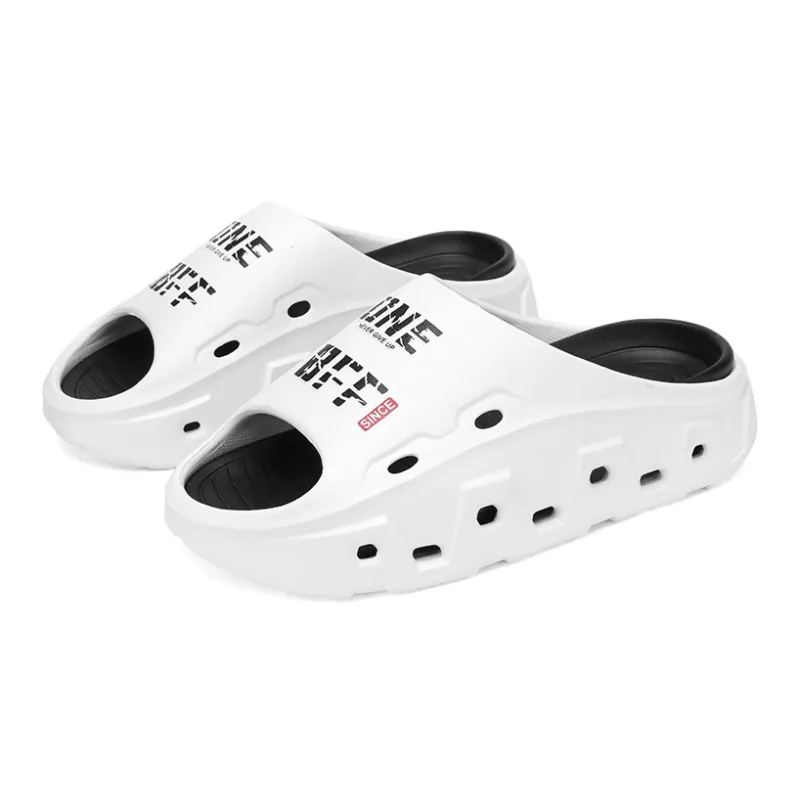 Darcy Sen Slippers Black Gray/Light Green/Khaki White/White Black-51
