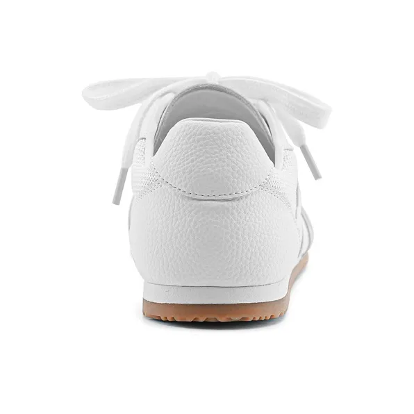 JOSINY Casual Shoes Women's Low Top White-6