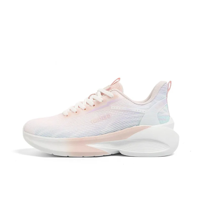 FOREVER 21 Running Shoes Women's Low Top White/Pink-0