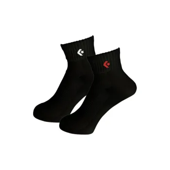 Converse Ankle Socks Unisex 2 Pack Black