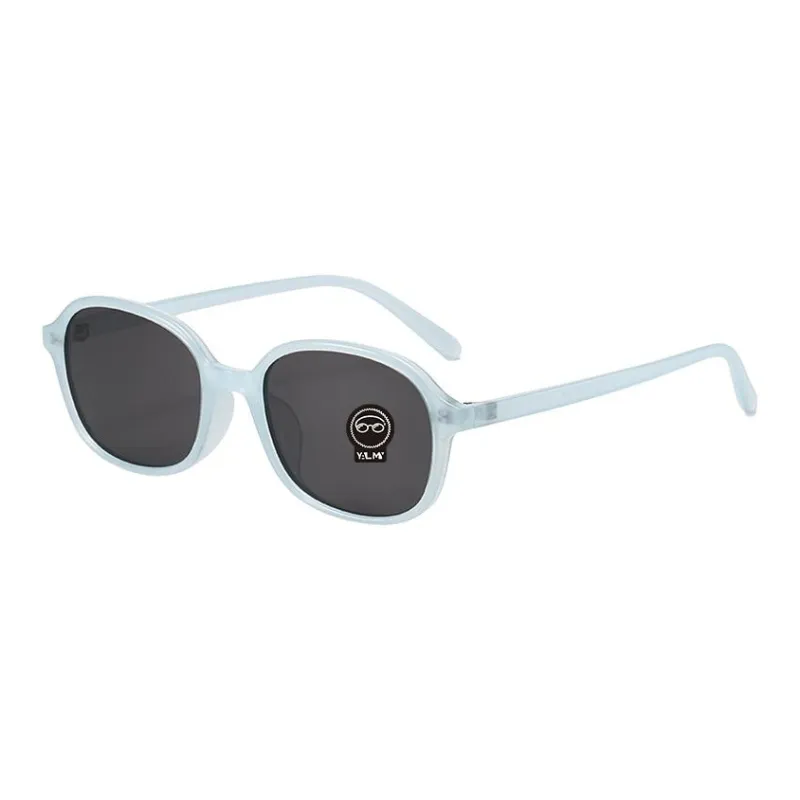 YALMY TR/Memory Plastic Oval Sunglasses Unisex-2
